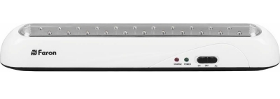 Светильник аварийный аккумуляторный Feron EL14 3,7/220В AC/DC 22 LED 106Лм 4000К IP20 350мм фото Светильник аварийный аккумуляторный Feron EL14 3,7/220В AC/DC 22 LED 106Лм 4000К IP20 350мм картинка